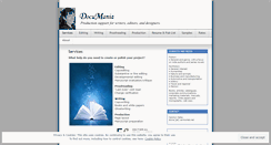 Desktop Screenshot of documania.us
